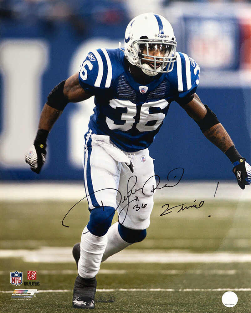 Dexter Reid Signed Indianapolis Colts Super Bowl XLI Action 16x20 Photo - REI16P301 - Dexter Reid Signed Indianapolis Colts Super Bowl XLI Action 16x20 Photo product image