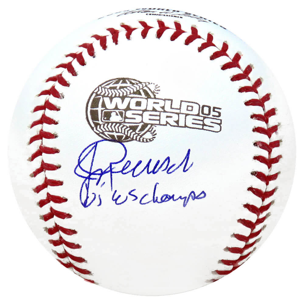 Jerry Reinsdorf Signed Rawlings Official 2005 World Series (Chicago White Sox) Baseball w/05 WS Champs - REIBSB102 - Jerry Reinsdorf Signed Rawlings Official 2005 World Series (Chicago White Sox) Baseball w/05 WS Champs product image