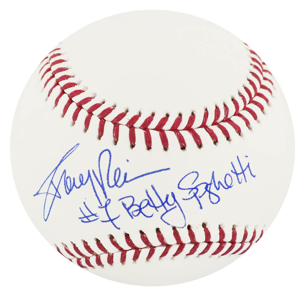 Tracy Reiner Signed Rawlings Official MLB Baseball w/Betty Spaghetti - REIBSB500 - Tracy Reiner Signed Rawlings Official MLB Baseball w/Betty Spaghetti product image