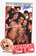 Tara Reid & Thomas Ian Nicholas Dual Signed American Pie 11x17 Movie Poster - REIPST504 - Tara Reid & Thomas Ian Nicholas Dual Signed American Pie 11x17 Movie Poster product image