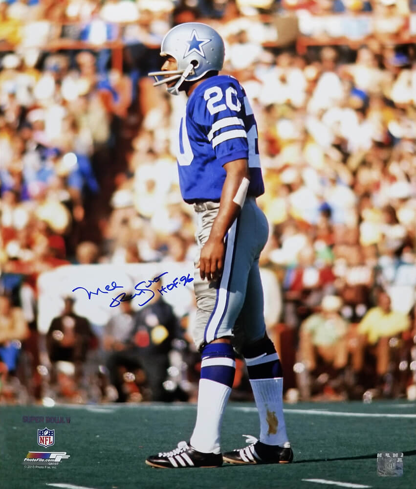 Mel Renfro Signed Dallas Cowboys Super Bowl V 16x20 Photo w/HOF'96 - REN16P300 - Mel Renfro Signed Dallas Cowboys Super Bowl V 16x20 Photo w/HOF'96 product image