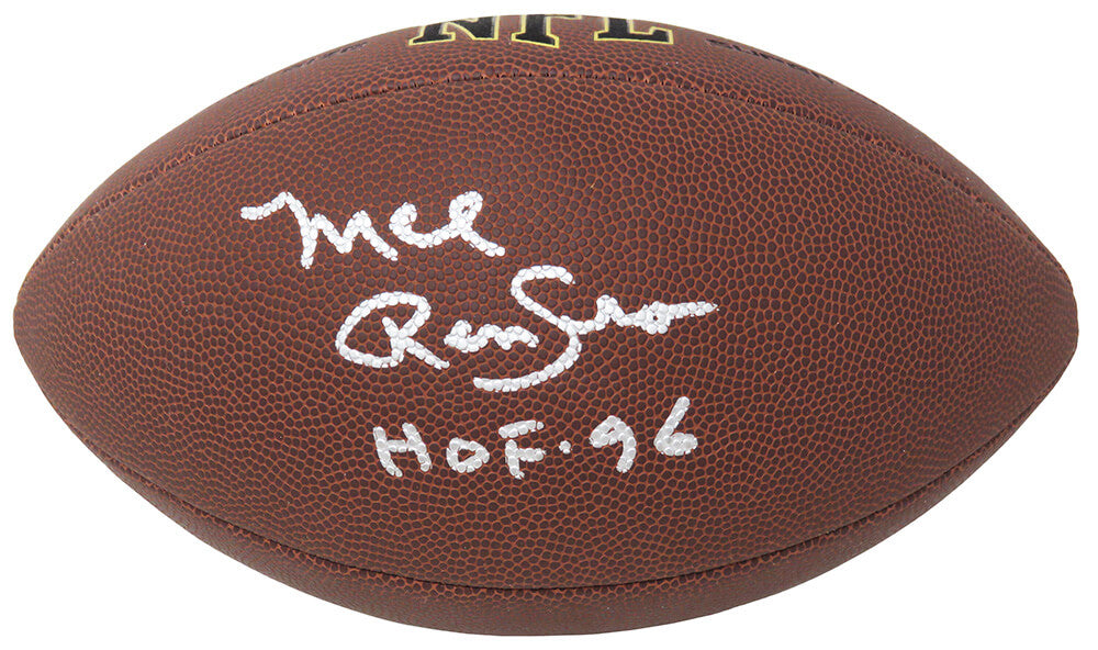 Mel Renfro Signed Wilson Super Grip Full Size NFL Football w/HOF'96 - RENFTB301 - Mel Renfro Signed Wilson Super Grip Full Size NFL Football w/HOF'96 product image