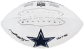 Mel Renfro Signed Dallas Cowboys Wilson White Logo NFL Football w/HOF'96 - RENFTB303 - Mel Renfro Signed Dallas Cowboys Wilson White Logo NFL Football w/HOF'96 product image