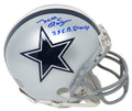 Mel Renfro Signed Dallas Cowboys Riddell Mini Helmet w/2x SB Champs - RENMIN301 - Mel Renfro Signed Dallas Cowboys Riddell Mini Helmet w/2x SB Champs product image