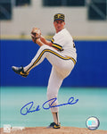Rick Reuschel Signed Pittsburgh Pirates Pitching Action 8x10 Photo - REU08P100 - Rick Reuschel Signed Pittsburgh Pirates Pitching Action 8x10 Photo product image