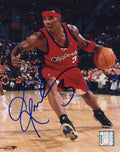 Quentin Richardson Signed Clippers Red Jersey Dribbling 8x10 Photo - RIC08P201 - Quentin Richardson Signed Clippers Red Jersey Dribbling 8x10 Photo product image