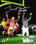Jerry Rice Signed San Francisco 49ers Touchdown Arms Raised Celebration 8x10 Photo - RIC08P312 - Jerry Rice Signed San Francisco 49ers Touchdown Arms Raised Celebration 8x10 Photo product image