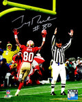 Jerry Rice Signed San Francisco 49ers TD Arms Raised Celebration 8x10 Photo - RIC08P313 - Jerry Rice Signed San Francisco 49ers TD Arms Raised Celebration 8x10 Photo product image