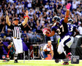 Ray Rice Signed Baltimore Ravens Touchdown Celebration 8x10 Photo (Steiner) - RIC08P331 - Ray Rice Signed Baltimore Ravens Touchdown Celebration 8x10 Photo (Steiner) product image
