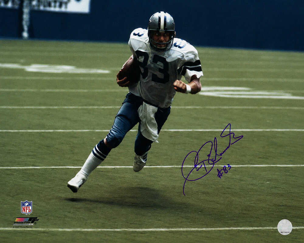 Golden Richards Signed Dallas Cowboys White Jersey Action 16x20 Photo - RIC16P312TW - Golden Richards Signed Dallas Cowboys White Jersey Action 16x20 Photo product image