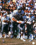 Golden Richards Signed Dallas Cowboys White Jersey Running With Football 16x20 Photo (In Gold) - RIC16P311TW - Golden Richards Signed Dallas Cowboys White Jersey Running With Football 16x20 Photo (In Gold) product image
