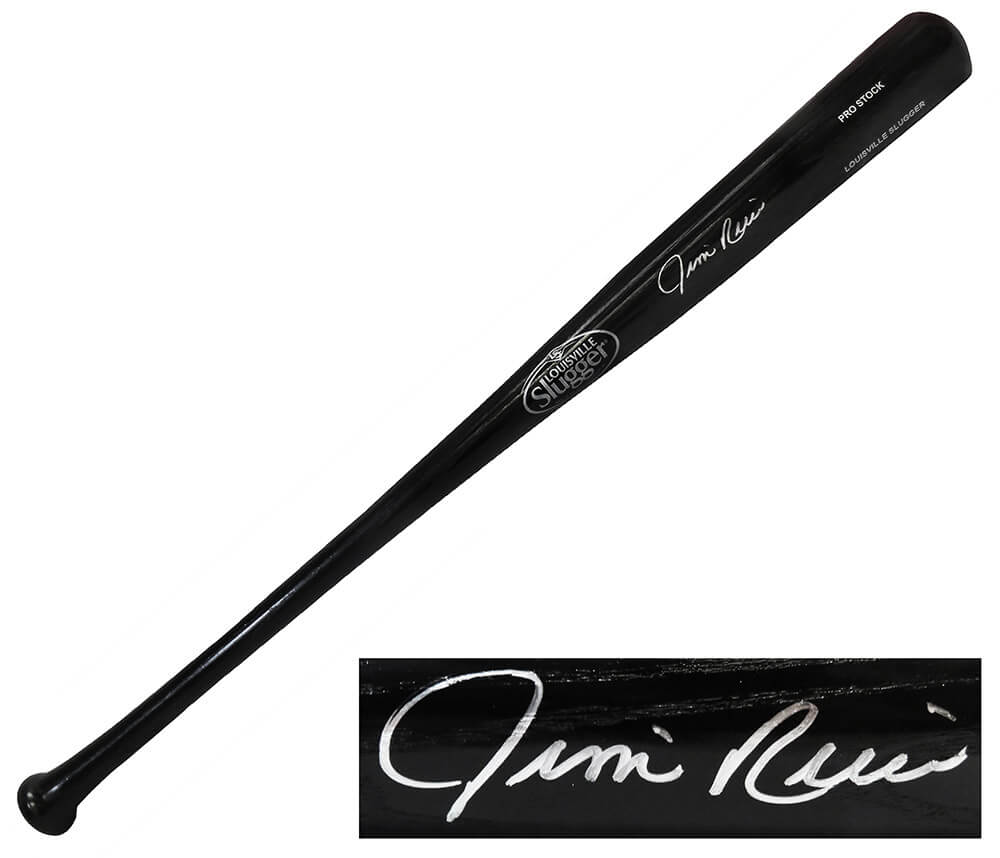 Jim Rice Signed Louisville Slugger Black Baseball Bat - RICBAT101 - Jim Rice Signed Louisville Slugger Black Baseball Bat product image