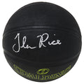 Glen Rice Signed Spalding Phantom Black With Yellow Lettering NBA Basketball - RICBSK201 - Glen Rice Signed Spalding Phantom Black With Yellow Lettering NBA Basketball product image