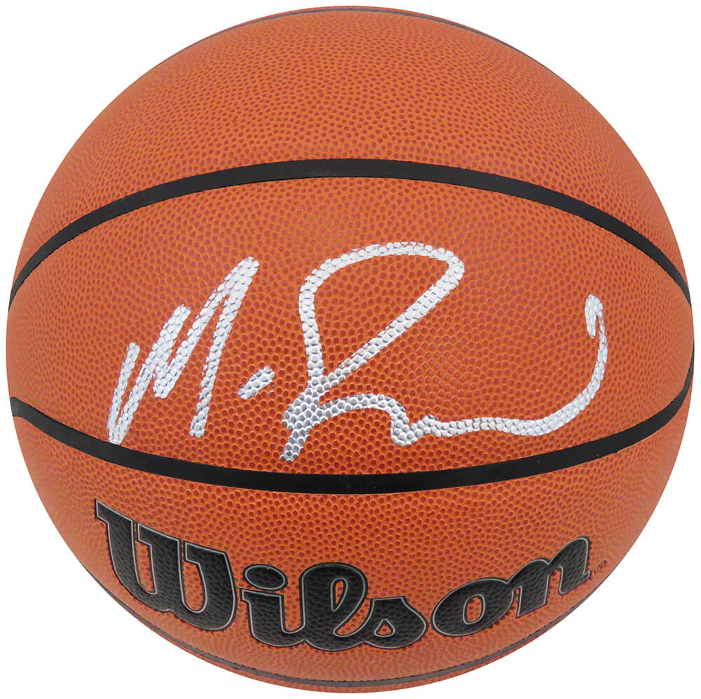 Mitch Richmond Signed Wilson Indoor/Outdoor NBA Basketball - RICBSK220 - Mitch Richmond Signed Wilson Indoor/Outdoor NBA Basketball product image