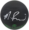 Mitch Richmond Signed Spalding Phantom Black With Green Lettering NBA Basketball - RICBSK221 - Mitch Richmond Signed Spalding Phantom Black With Green Lettering NBA Basketball product image