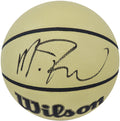 Mitch Richmond Signed Wilson Gold Indoor/Outdoor NBA Basketball - RICBSK223 - Mitch Richmond Signed Wilson Gold Indoor/Outdoor NBA Basketball product image