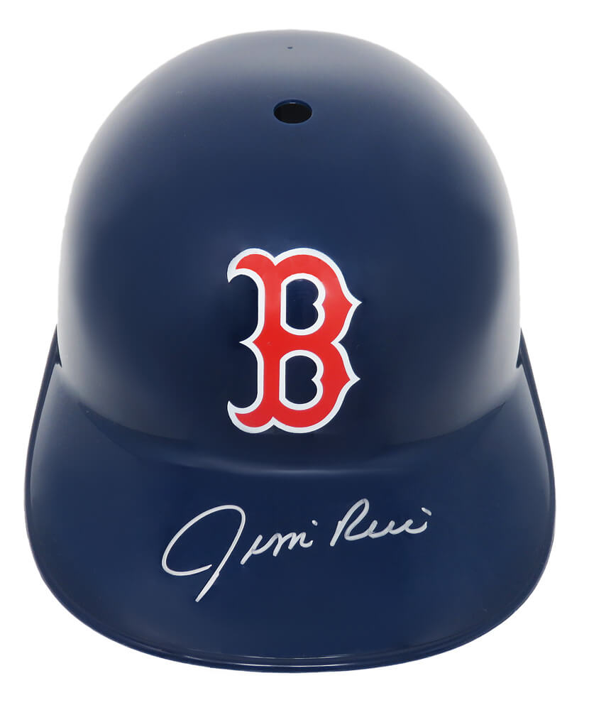 Jim Rice Signed Boston Red Sox Replica Batting Helmet - RICBTH110 - Jim Rice Signed Boston Red Sox Replica Batting Helmet product image