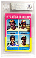 Jim Rice Signed Boston Red Sox 1975 Topps Baseball Rookie Card #616 - (Beckett Encapsulated) - RICCAR100 - Jim Rice Signed Boston Red Sox 1975 Topps Baseball Rookie Card #616 - (Beckett Encapsulated) product image