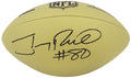 Jerry Rice Signed Wilson Duke Gold Metallic NFL Full Size Replica Football - (Fanatics) - RICFTB304 - Jerry Rice Signed Wilson Duke Gold Metallic NFL Full Size Replica Football - (Fanatics) product image