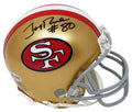 Jerry Rice Signed 49ers Riddell Mini Helmet - RICMIN310 - Jerry Rice Signed 49ers Riddell Mini Helmet product image