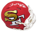 Jerry Rice Signed San Francisco 49ers AMP Alternate Series Riddell Speed Mini Helmet - RICMIN313 - Jerry Rice Signed San Francisco 49ers AMP Alternate Series Riddell Speed Mini Helmet product image