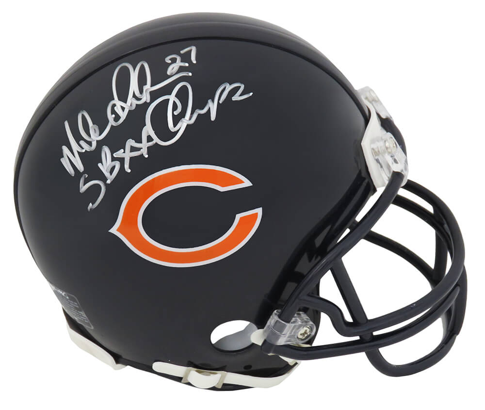 Mike Richardson Signed Chicago Bears Riddell Mini Helmet w/SB XX Champs - RICMIN331 - Mike Richardson Signed Chicago Bears Riddell Mini Helmet w/SB XX Champs product image