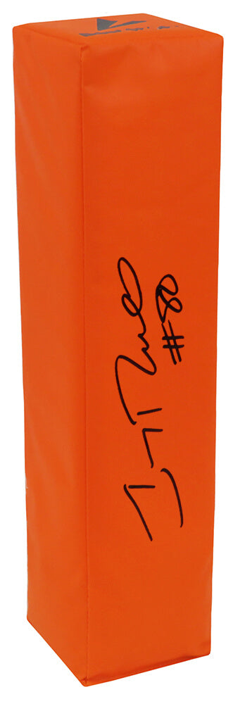 Jerry Rice Signed BSN Orange Football Endzone Pylon (Fanatics) - RICPYL301 - Jerry Rice Signed BSN Orange Football Endzone Pylon (Fanatics) product image