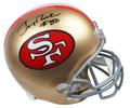 Jerry Rice Signed San Francisco 49ers Throwback Riddell Full Size Replica Helmet - RICREP301 - Jerry Rice Signed San Francisco 49ers Throwback Riddell Full Size Replica Helmet product image