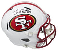 Jerry Rice Signed San Francisco 49ers Flat White Matte Riddell Speed Full Size Replica Helmet - RICREP303 - Jerry Rice Signed San Francisco 49ers Flat White Matte Riddell Speed Full Size Replica Helmet product image