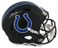 Anthony Richardson Signed Indianapolis Colts 2023 Black Alternate Riddell Full Size Speed Replica Helmet - (Fanatics) - RICREP331 - Anthony Richardson Signed Indianapolis Colts 2023 Black Alternate Riddell Full Size Speed Replica Helmet - (Fanatics) product image