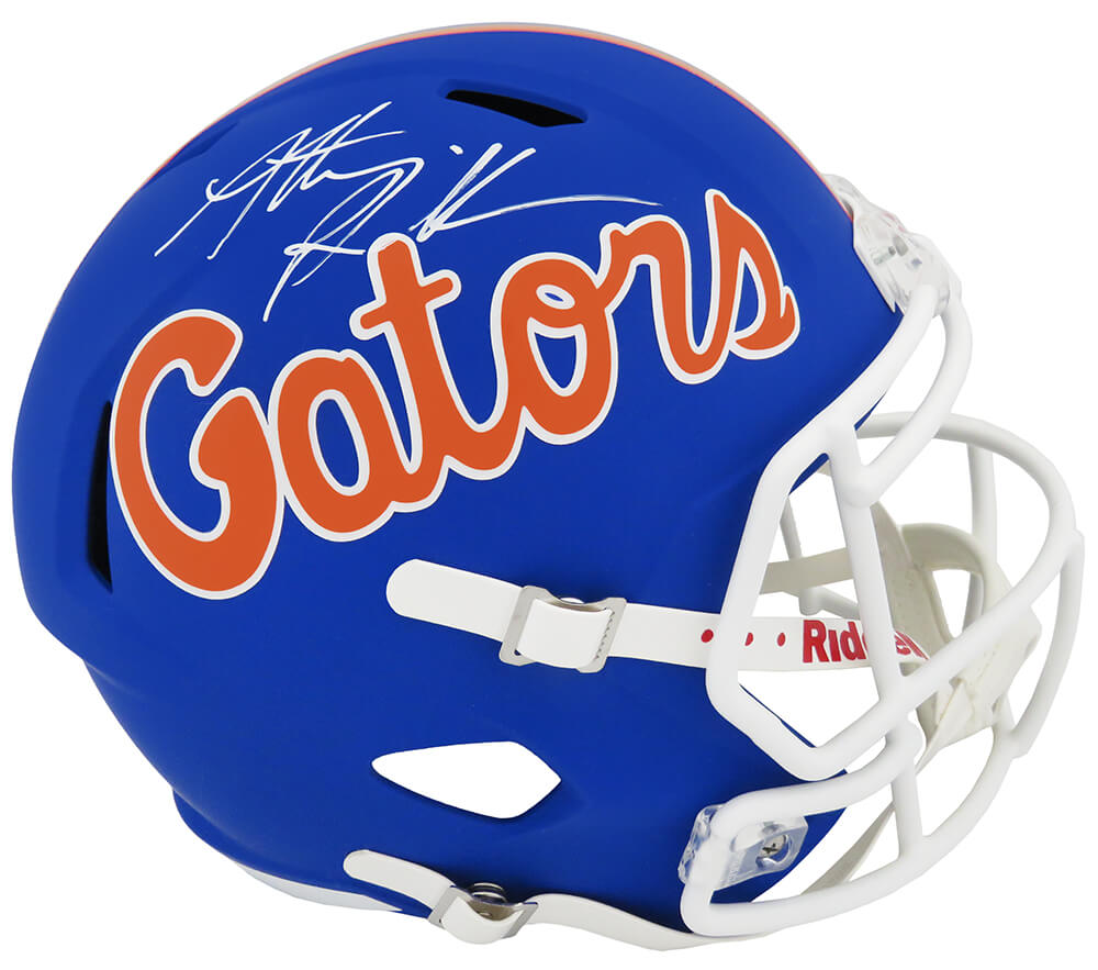 Anthony Richardson Signed Florida Gators Blue Riddell Full Size Speed Replica Helmet - (Fanatics) - RICREP330 - Anthony Richardson Signed Florida Gators Blue Riddell Full Size Speed Replica Helmet - (Fanatics) product image