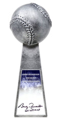 Bobby Richardson Signed Baseball World Champion 14 Inch Replica Silver Trophy - RICTRO100 - Bobby Richardson Signed Baseball World Champion 14 Inch Replica Silver Trophy product image