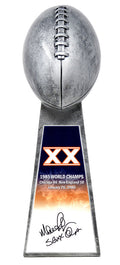 Mike Richardson Signed Football World Champion 15 Inch Replica Silver Trophy w/SB XX Champs - RICTRO310 - Mike Richardson Signed Football World Champion 15 Inch Replica Silver Trophy w/SB XX Champs product image