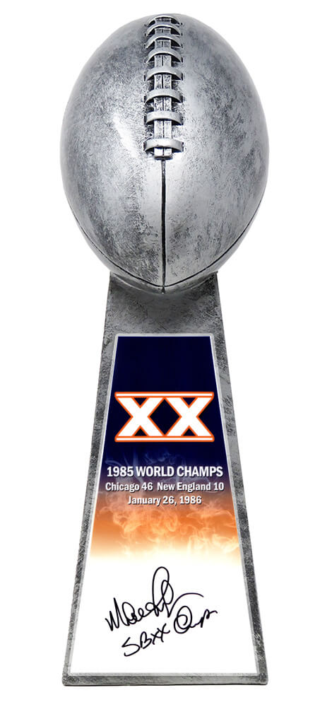 Mike Richardson Signed Football World Champion 15 Inch Replica Silver Trophy w/SB XX Champs - RICTRO310 - Mike Richardson Signed Football World Champion 15 Inch Replica Silver Trophy w/SB XX Champs product image