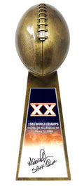 Mike Richardson Signed Football World Champion 15 Inch Replica Gold Trophy w/SB XX Champs - RICTRO311 - Mike Richardson Signed Football World Champion 15 Inch Replica Gold Trophy w/SB XX Champs product image