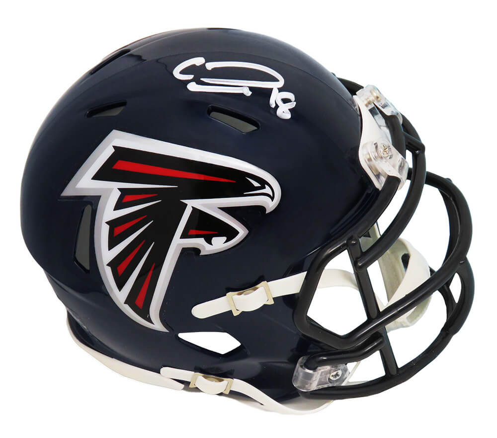 Calvin Ridley Signed Atlanta Falcons Riddell Speed Mini Helmet - RIDMIN300 - Calvin Ridley Signed Atlanta Falcons Riddell Speed Mini Helmet product image