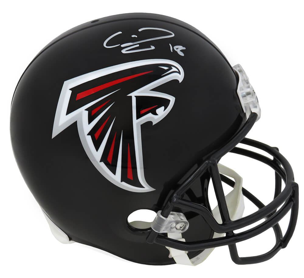 Calvin Ridley Signed Atlanta Falcons Riddell Full Size Speed Replica Helmet - RIDREP300 - Calvin Ridley Signed Atlanta Falcons Riddell Full Size Speed Replica Helmet product image