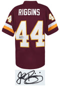 John Riggins Signed Maroon Custom Football Jersey - RIGJRY300 - John Riggins Signed Maroon Custom Football Jersey product image