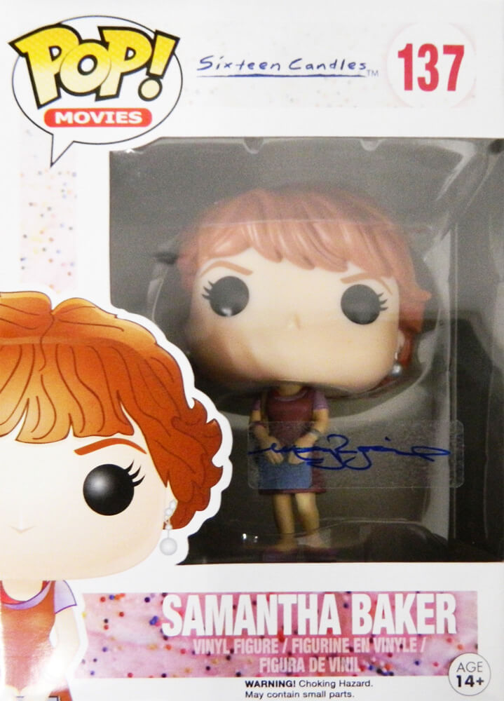 Molly Ringwald Signed Sixteen Candles Samantha Baker Funko Pop Doll #137 - RINFUN502 - Molly Ringwald Signed Sixteen Candles Samantha Baker Funko Pop Doll #137 product image