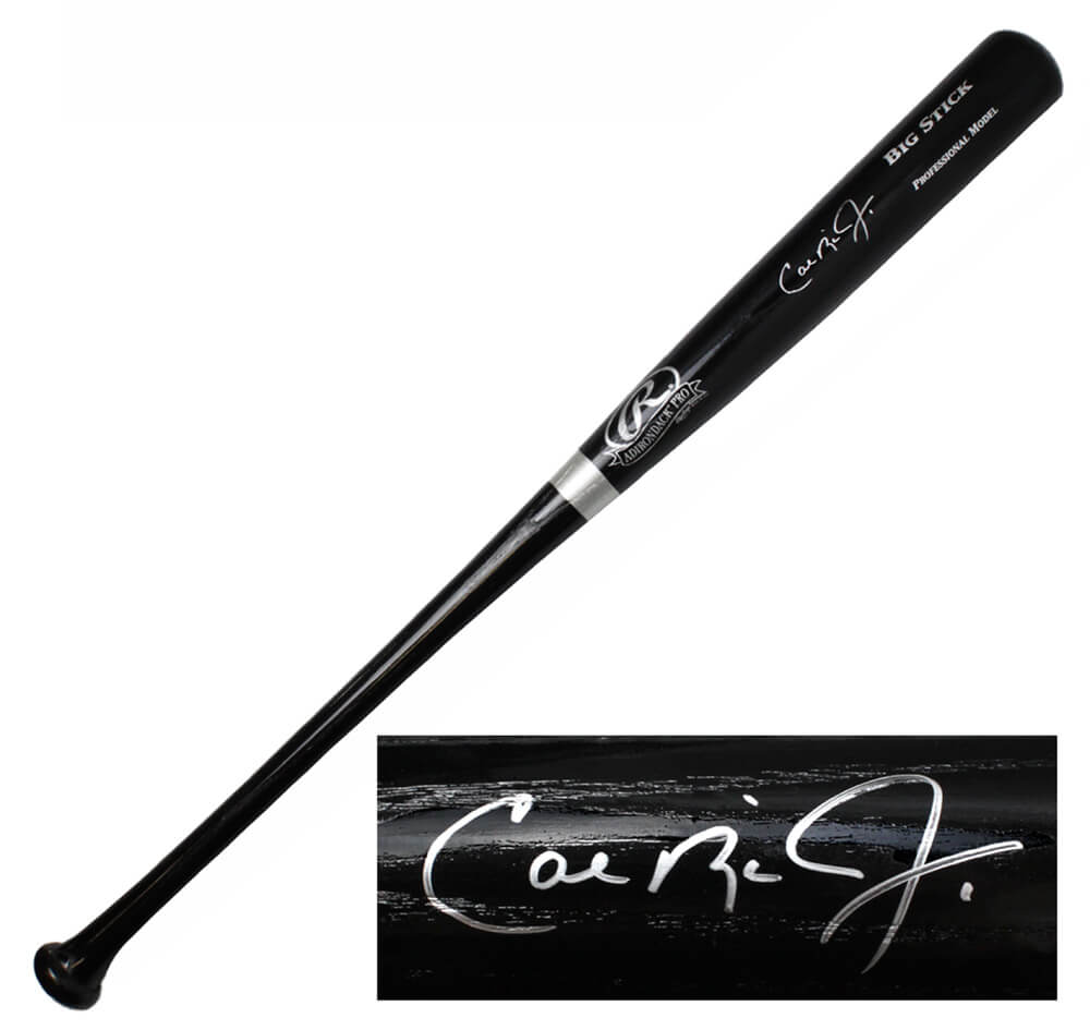Cal Ripken Jr Signed Rawlings Big Stick Black Baseball Bat - RIPBAT100 - Cal Ripken Jr Signed Rawlings Big Stick Black Baseball Bat product image