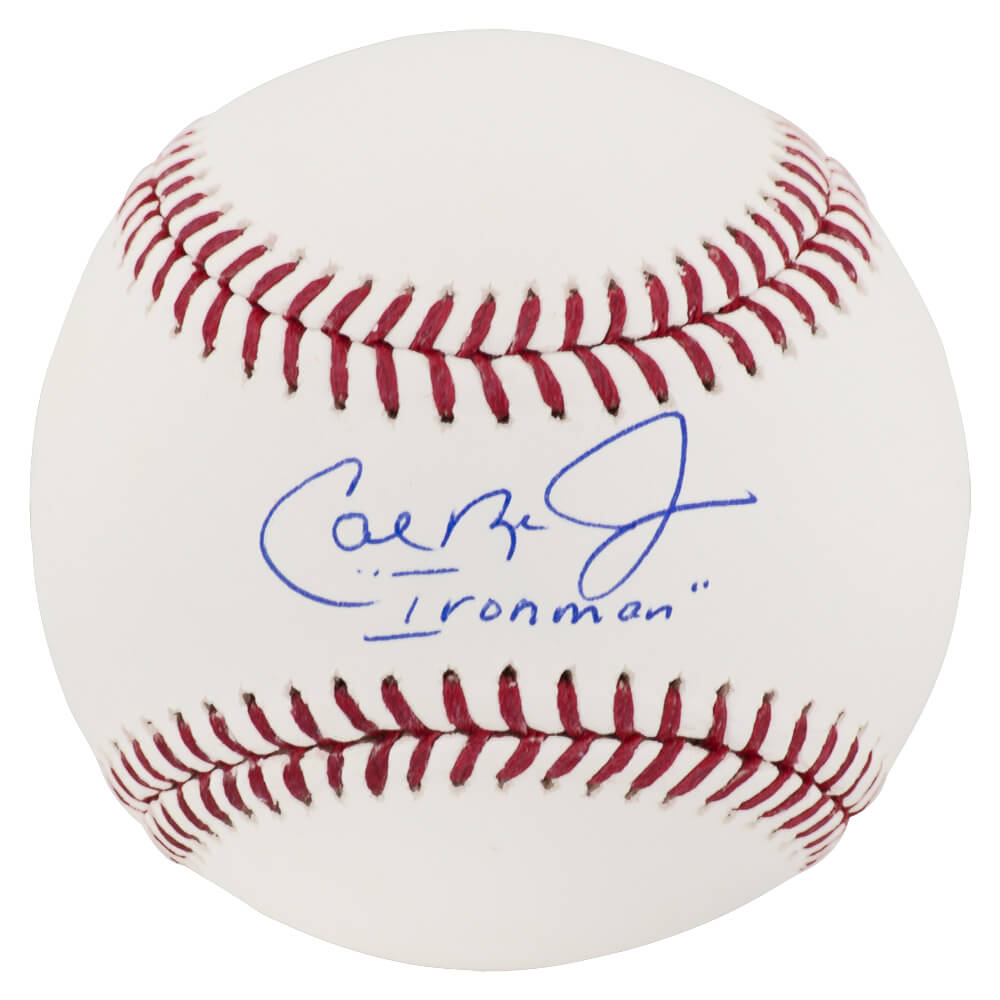 Cal Ripken Jr. Signed Rawlings Official MLB Baseball w/Ironman - (Fanatics) - RIPBSB107 - Cal Ripken Jr. Signed Rawlings Official MLB Baseball w/Ironman - (Fanatics) product image