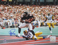 Andre Rison Signed Atlanta Falcons Touchdown Endzone Catch Action 8x10 Photo - RIS08P307 - Andre Rison Signed Atlanta Falcons Touchdown Endzone Catch Action 8x10 Photo product image