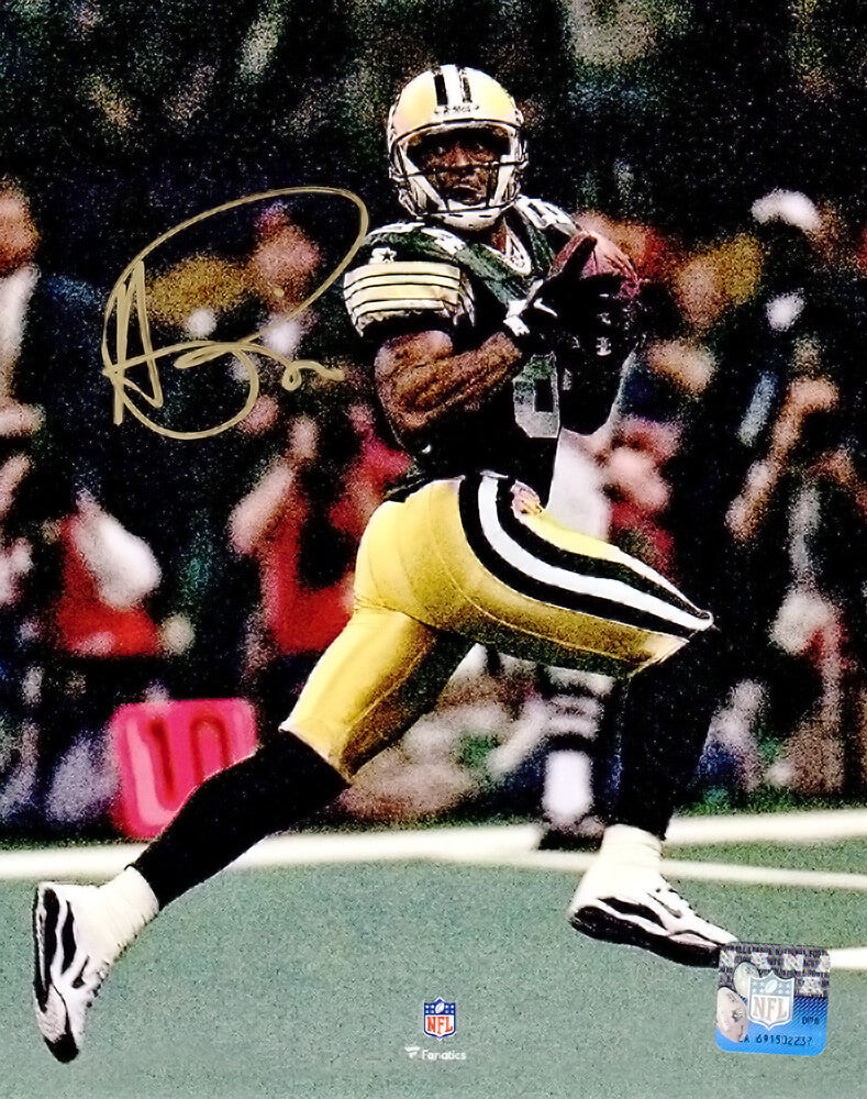 Andre Rison Signed Green Bay Packers Super Bowl XXXI TD Catch Action 8x10 Photo - RIS08P308 - Andre Rison Signed Green Bay Packers Super Bowl XXXI TD Catch Action 8x10 Photo product image