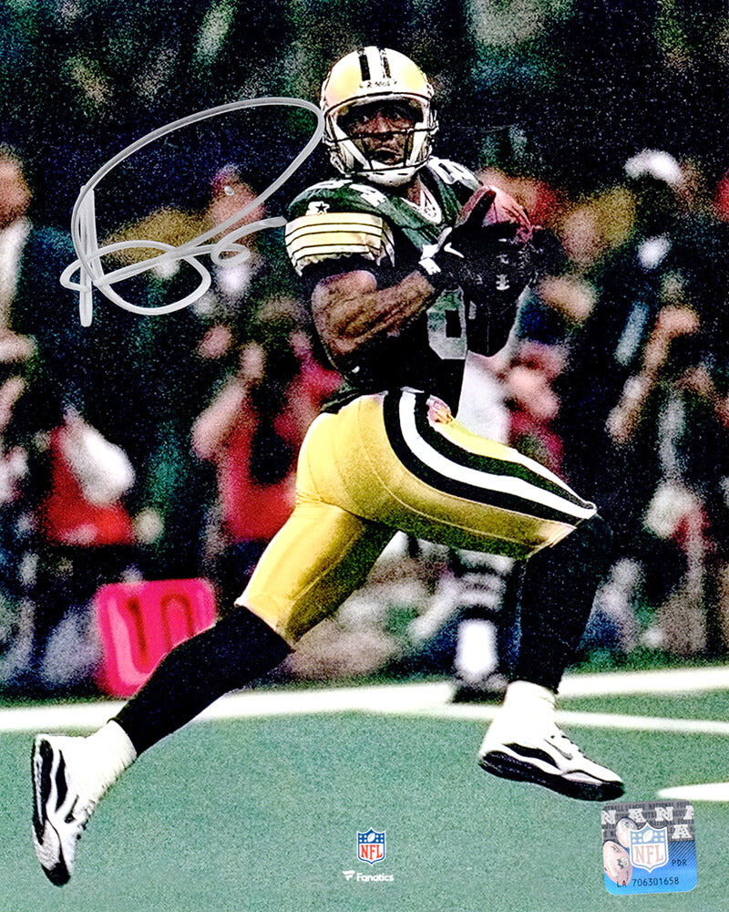 Andre Rison Signed Green Bay Packers SB XXXI TD Catch 8x10 Photo (Silver) - RIS08P310 - Andre Rison Signed Green Bay Packers SB XXXI TD Catch 8x10 Photo (Silver) product image