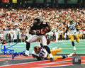 Andre Rison Signed Atlanta Falcons Touchdown Endzone Catch Action 8x10 Photo w/Bad Moon - RIS08P311 - Andre Rison Signed Atlanta Falcons Touchdown Endzone Catch Action 8x10 Photo w/Bad Moon product image