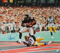 Andre Rison Signed Atlanta Falcons Touchdown Endzone Catch Action 16x20 Photo - RIS16P304 - Andre Rison Signed Atlanta Falcons Touchdown Endzone Catch Action 16x20 Photo product image