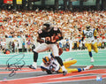 Andre Rison Signed Atlanta Falcons Endzone TD Catch 16x20 Photo w/Bad Moon - RIS16P305 - Andre Rison Signed Atlanta Falcons Endzone TD Catch 16x20 Photo w/Bad Moon product image