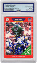 Andre Rison Signed 1989 Pro Set Rookie Football Trading Card #497 w/Bad Moon - (PSA Encapsulated) - RISCAR322 - Andre Rison Signed 1989 Pro Set Rookie Football Trading Card #497 w/Bad Moon - (PSA Encapsulated) product image