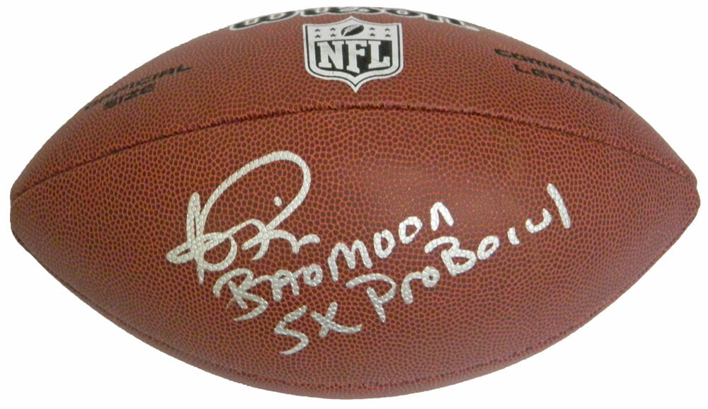 Andre Rison Signed Wilson Limited Full Size NFL Football w/Bad Moon & 5x Pro Bowl - RISFTB303 - Andre Rison Signed Wilson Limited Full Size NFL Football w/Bad Moon & 5x Pro Bowl product image