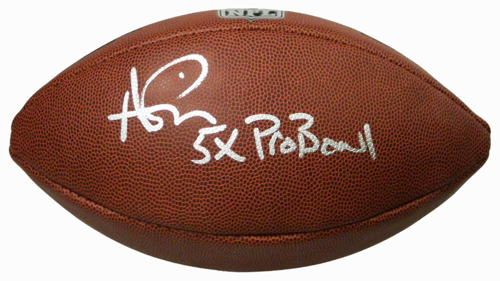 Andre Rison Signed Wilson Limited Full Size NFL Football w/5x Pro Bowl - RISFTB307 - Andre Rison Signed Wilson Limited Full Size NFL Football w/5x Pro Bowl product image